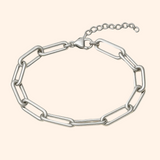 Maya | Paperclip Chain Bracelet
