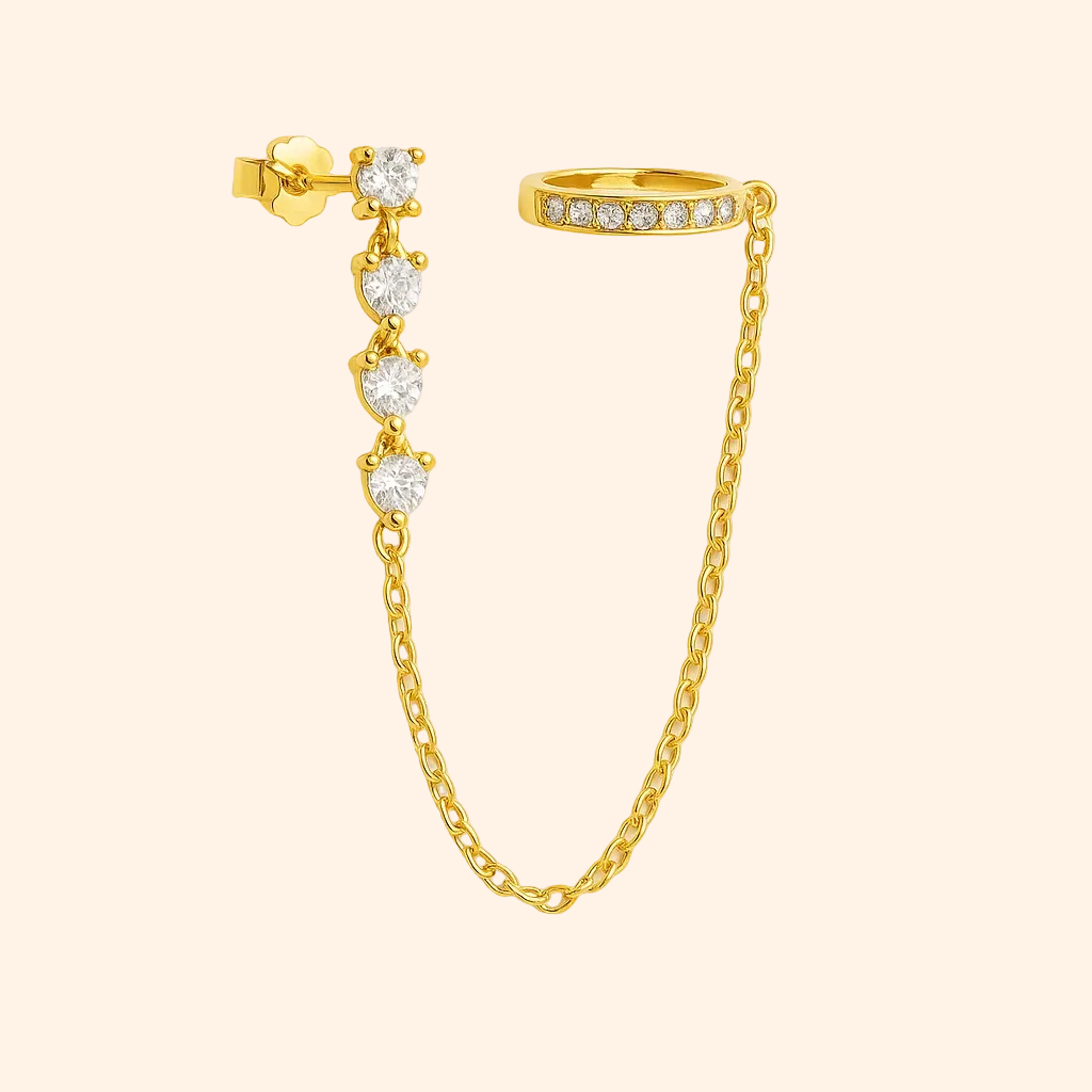 Jorunn | Chain-Link Cuff Earrings