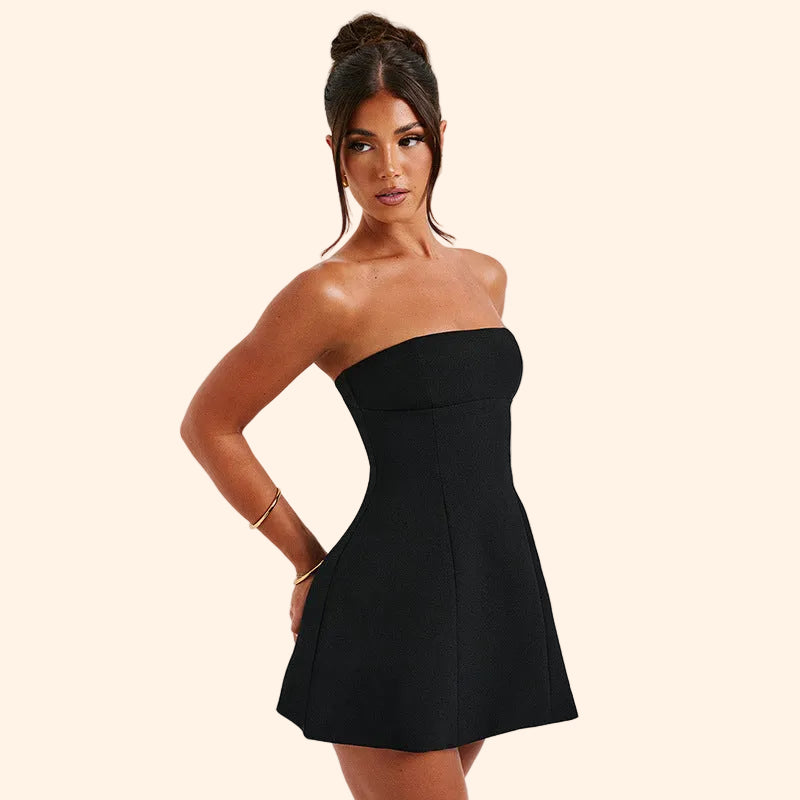 Omara | Strapless Mini Dress
