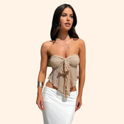 Vivienne | Strapless Bandeau Top