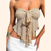 Vivienne | Strapless Bandeau Top