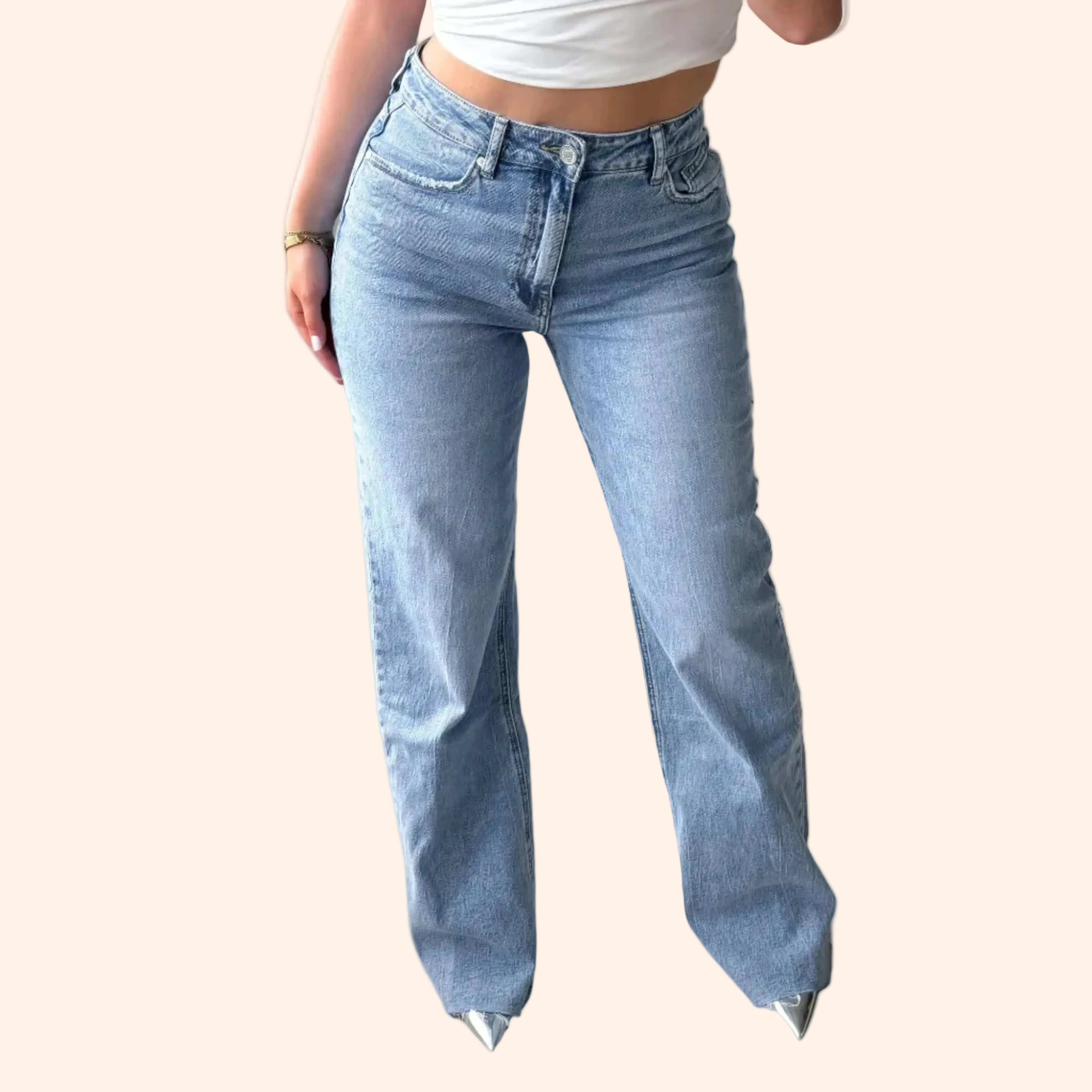 Velara | Denim Flare Jeans