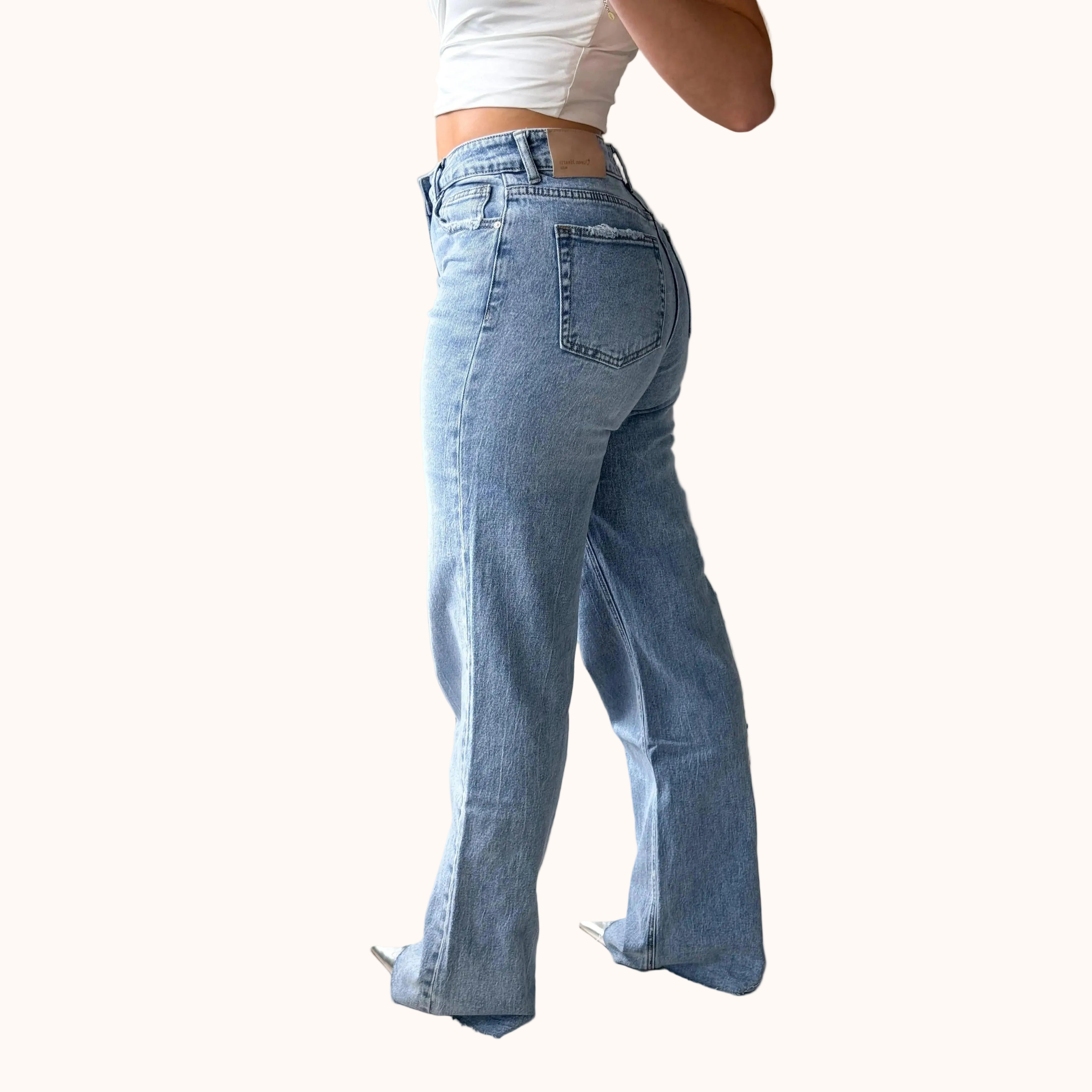 Velara | Denim Flare Jeans