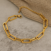 Maya | Paperclip Chain Bracelet