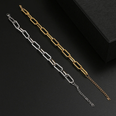Maya | Paperclip Chain Bracelet