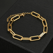 Maya | Paperclip Chain Bracelet