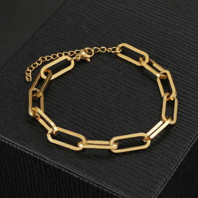 Maya | Paperclip Chain Bracelet
