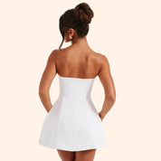 Omara | Strapless Mini Dress