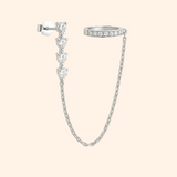 Jorunn | Chain-Link Cuff Earrings